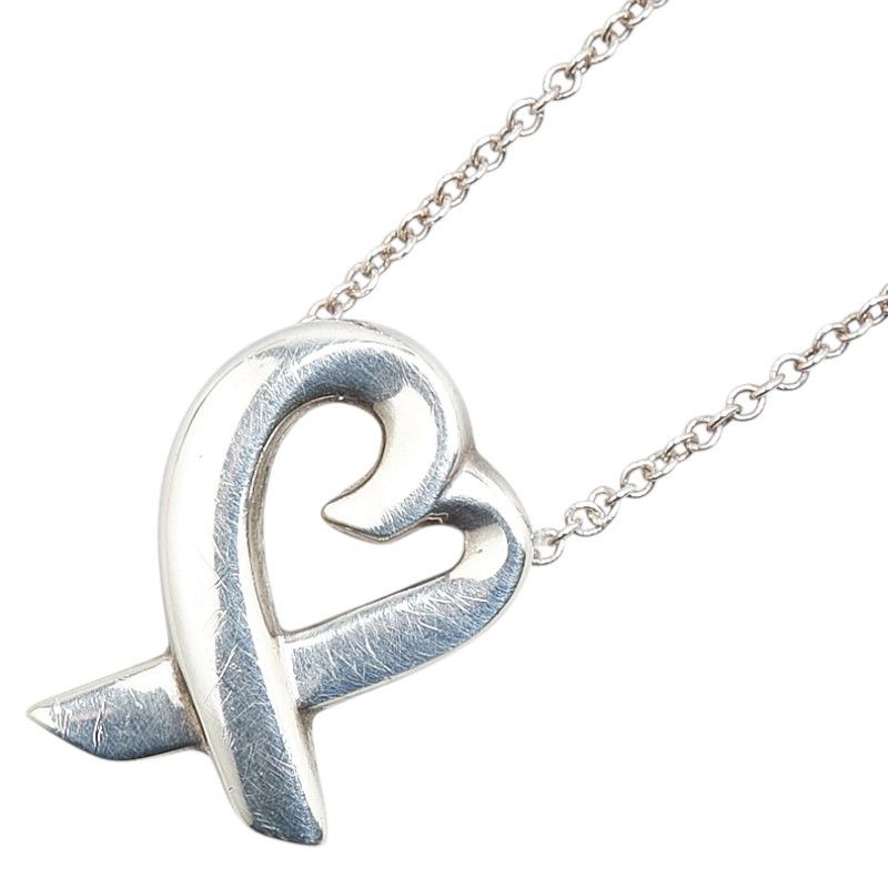 Tiffany & Co. Tiffany & Co. Loving Heart SV925 Necklace Metal Necklace DUTY FREE for USA