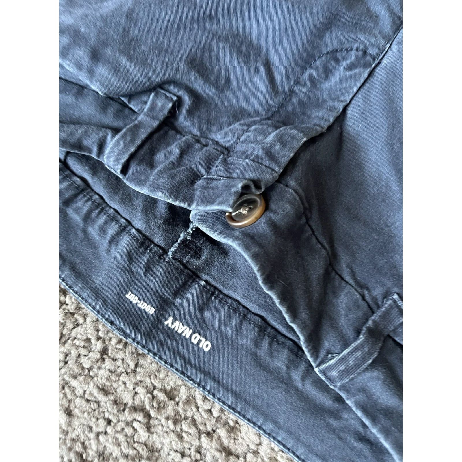 Old Navy Old Navy Women's Pants 4P Petite Blue Bootcut Cotton Stretch 29in Inseam Chino Size 27" / US 4 / IT 40 - 5 Thumbnail