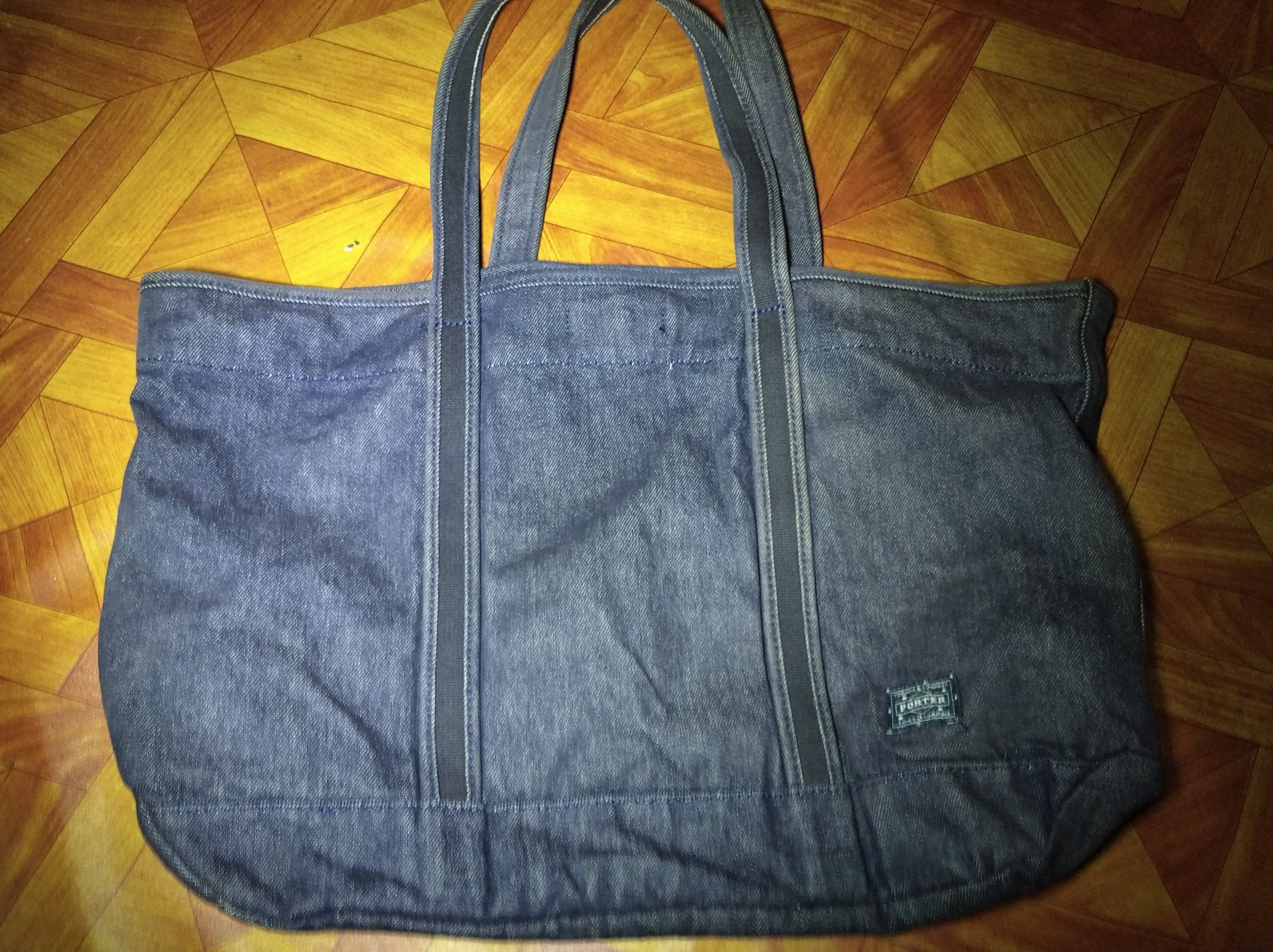 Head Porter × Japanese Brand × Porter Porter tote bag jeans Size ONE SIZE - 1 Thumbnail