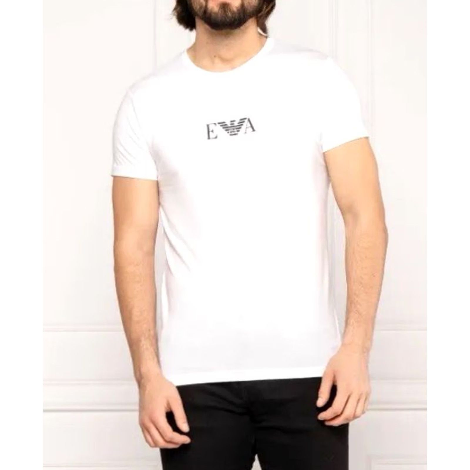 Emporio Armani Emporio Armani Luxury T-Shirt Underwear Minimal Eagle GA White M Mens Shirt Size US M / EU 48-50 / 2 - 2 Thumbnail