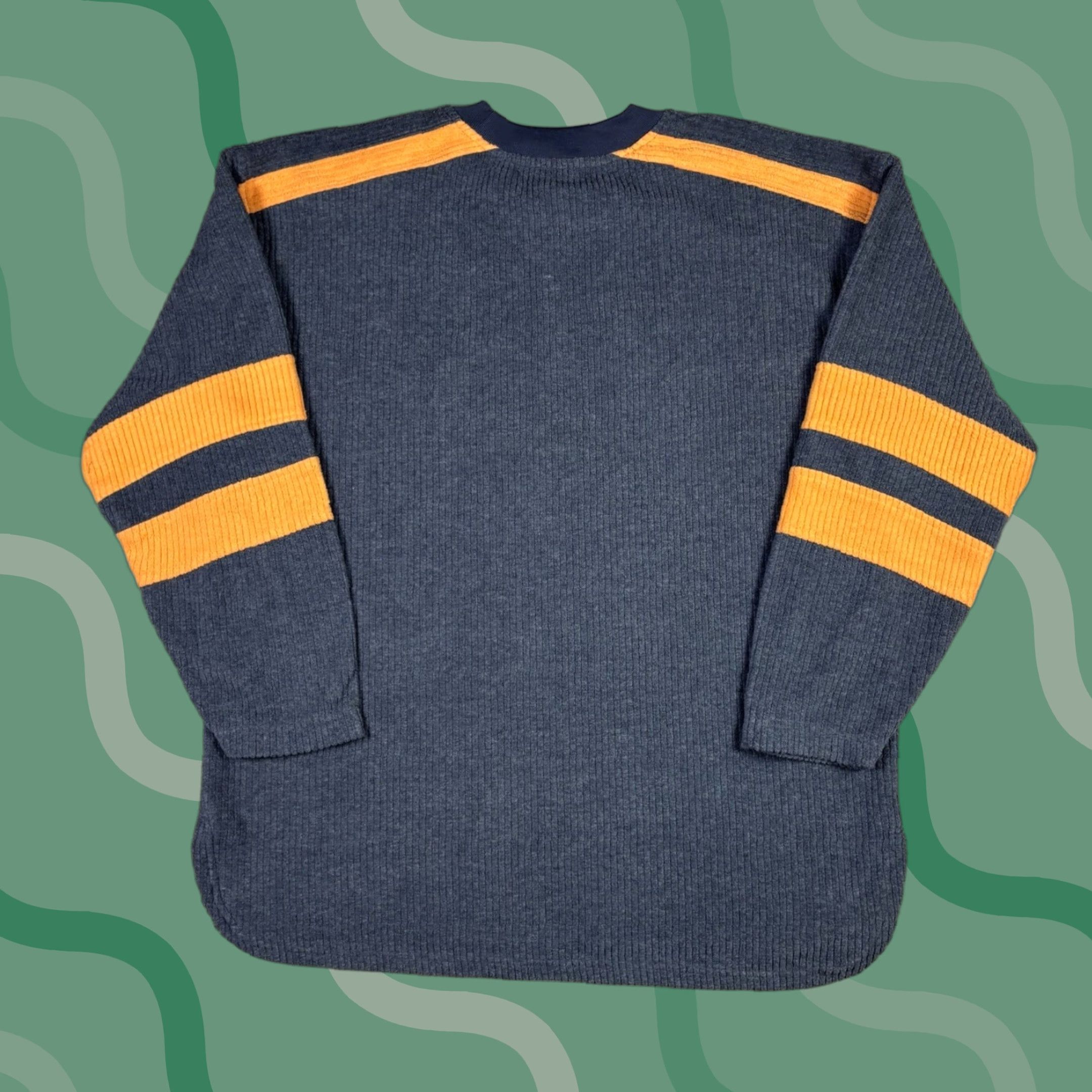 NFL VINTAGE 90s Denver Broncos Blue Pullover Sweatshirt Mens 2XL NFL Graphics Print Logo Embroidered Cotton Blend Fleece Oversized Size US XXL / EU 58 / 5 - 1 Thumbnail