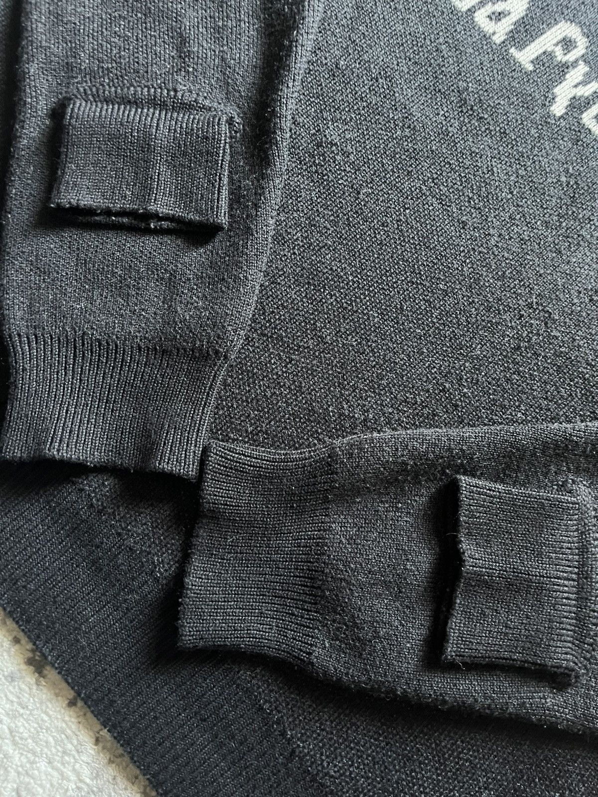 Gosha Rubchinskiy FW16 Gosha Rubchinskiy Double Cuff Knit Sweater Size US M / EU 48-50 / 2 - 3 Thumbnail
