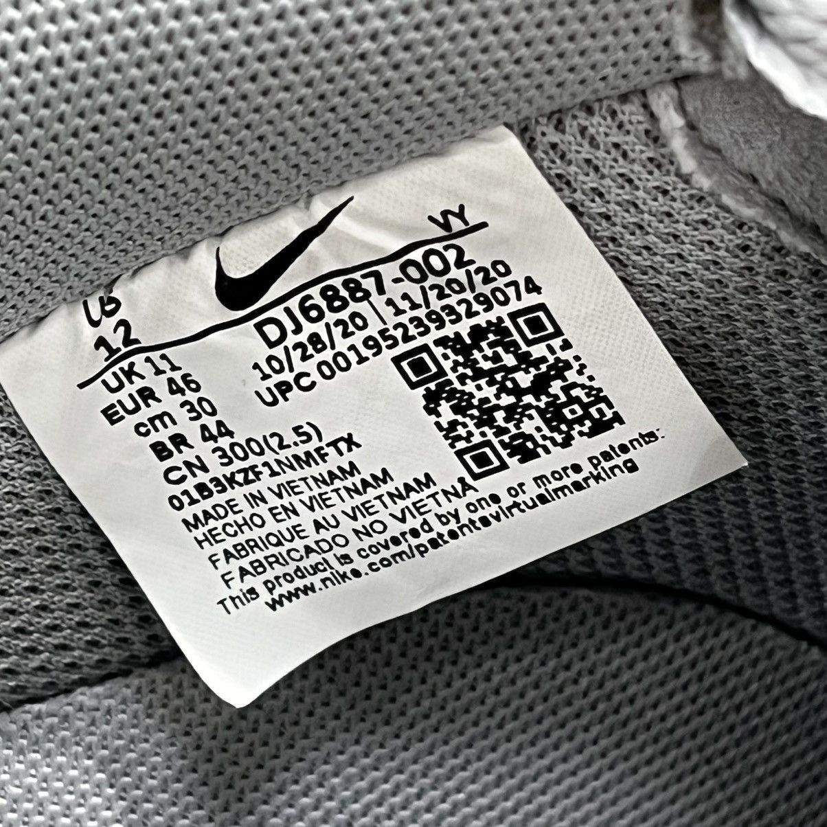 Nike Nike Air Force 1 LV8 Light Smoke Grey Size US 12 / EU 45 - 10 Thumbnail