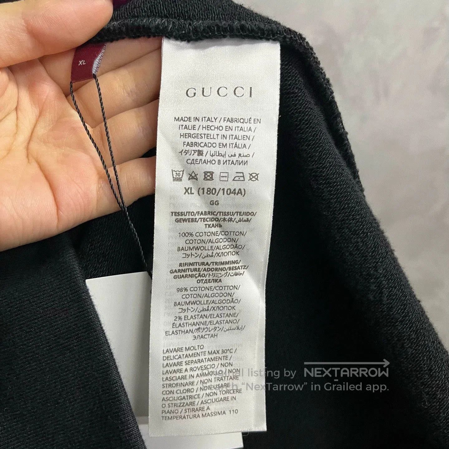 gucci black logo hoodie long sleeve sweatshirt.