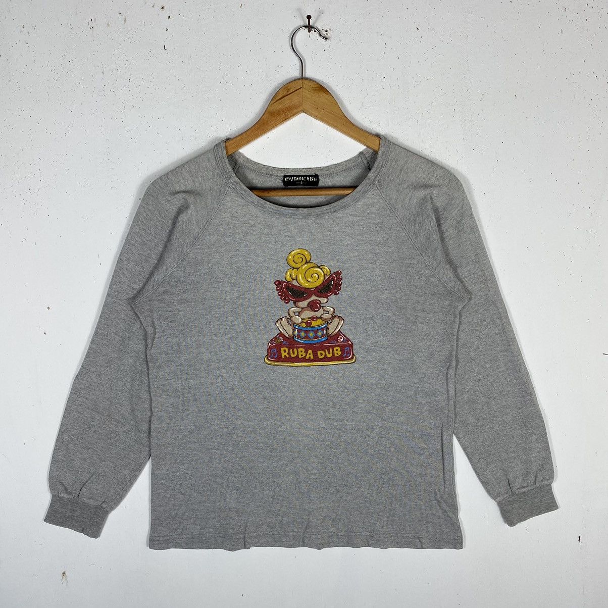 Hysteric Glamour VINTAGE 90's HYSTERIC RUBA DUB LONGSLEEVE TEE Size US S / EU 44-46 / 1 - 2 Thumbnail