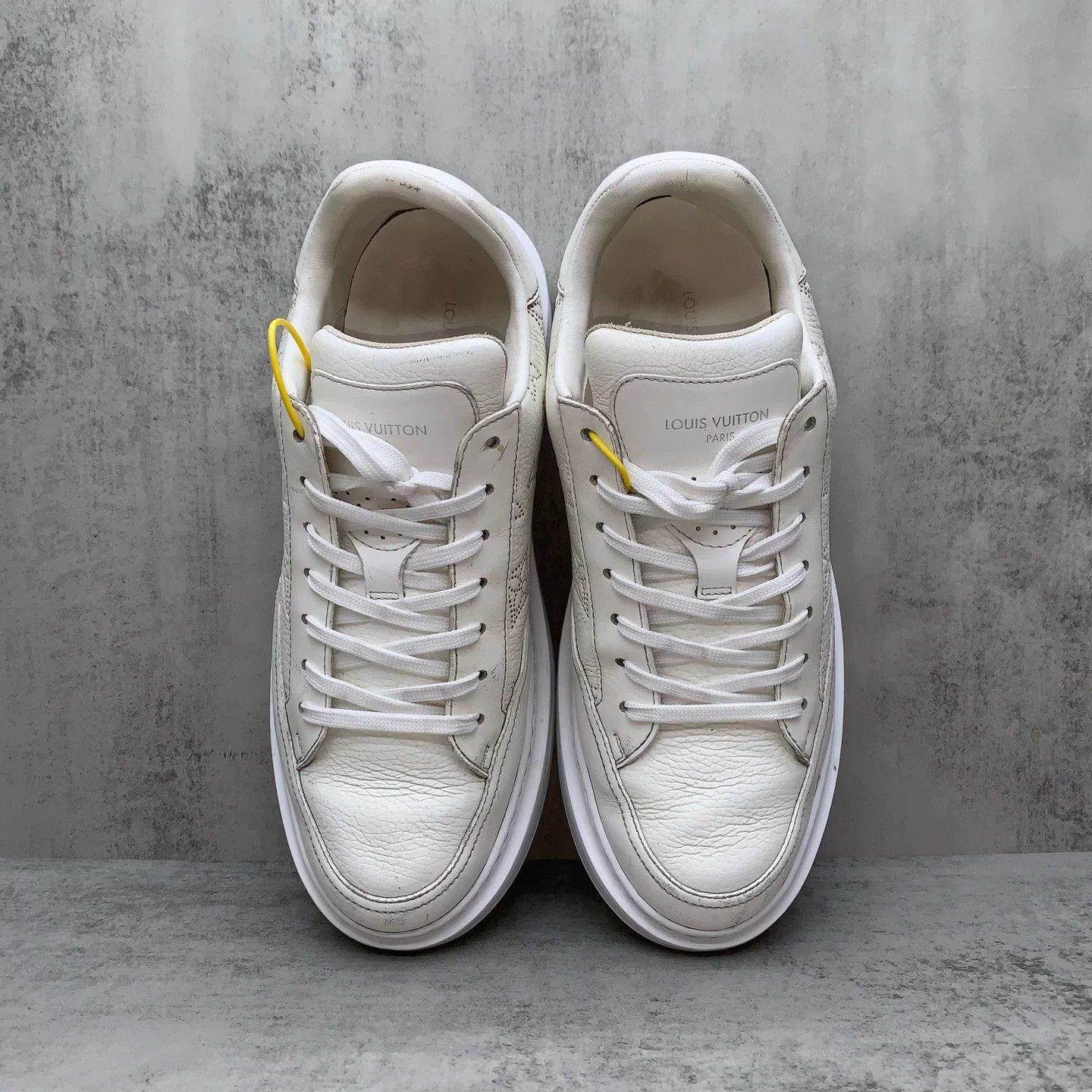 Louis Vuitton Louis Vuitton White Monogram Sneakers 41 Size US 8 / EU 41 - 6 Thumbnail