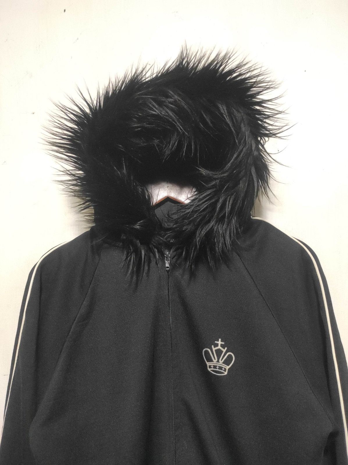 Japanese Brand Right-on zip fur hoodie ifsix LGB style Size US M / EU 48-50 / 2 - 3 Thumbnail