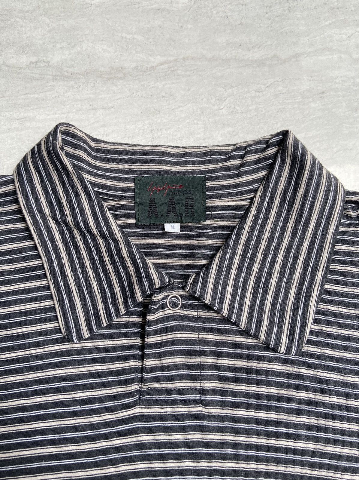 A.A.R Yohji Yamamoto Durban Striped T-shirt