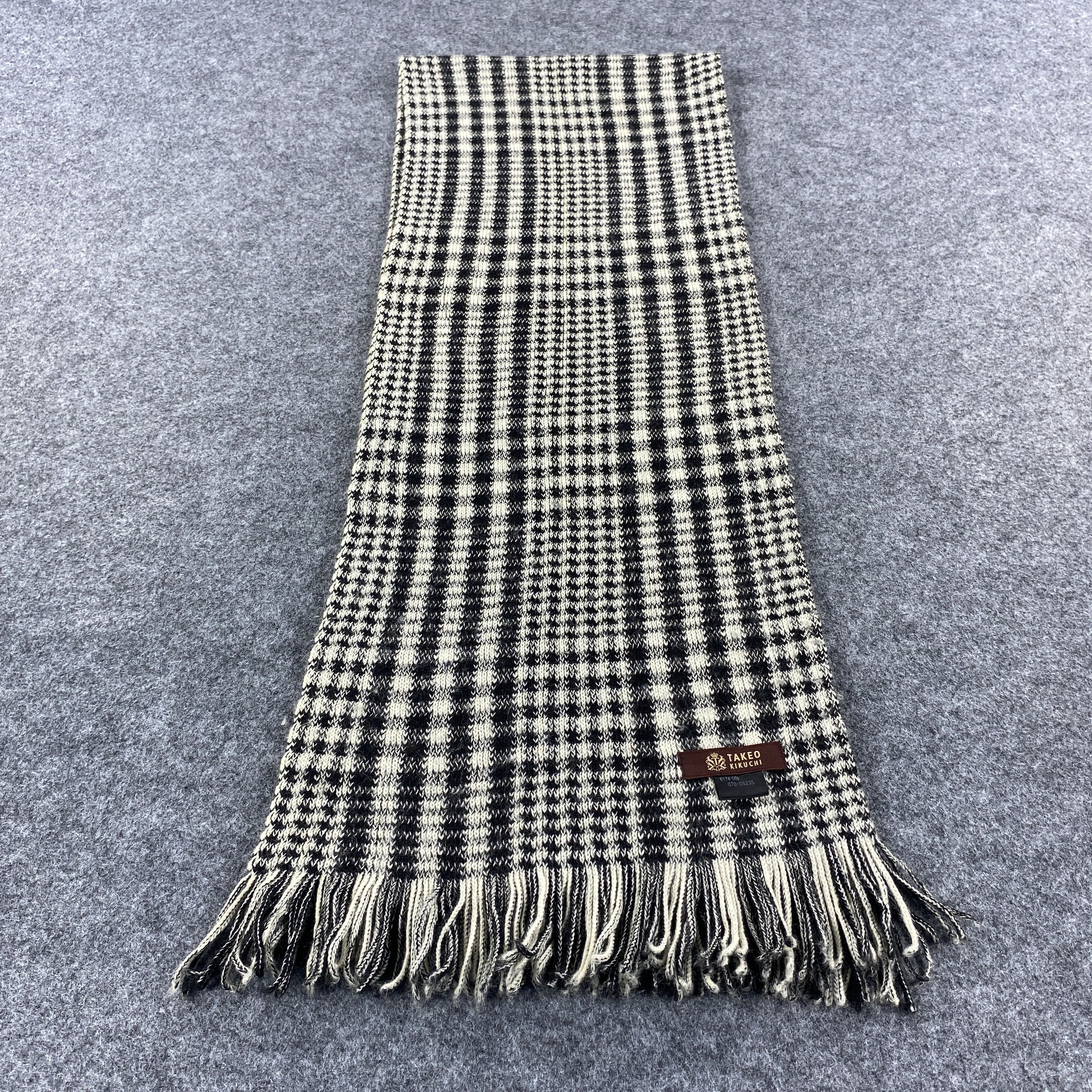 Takeo Kikuchi × Vintage Takeo Kikuchi Scarf # Muffler # Neckwear # D430 Size ONE SIZE - 3 Thumbnail