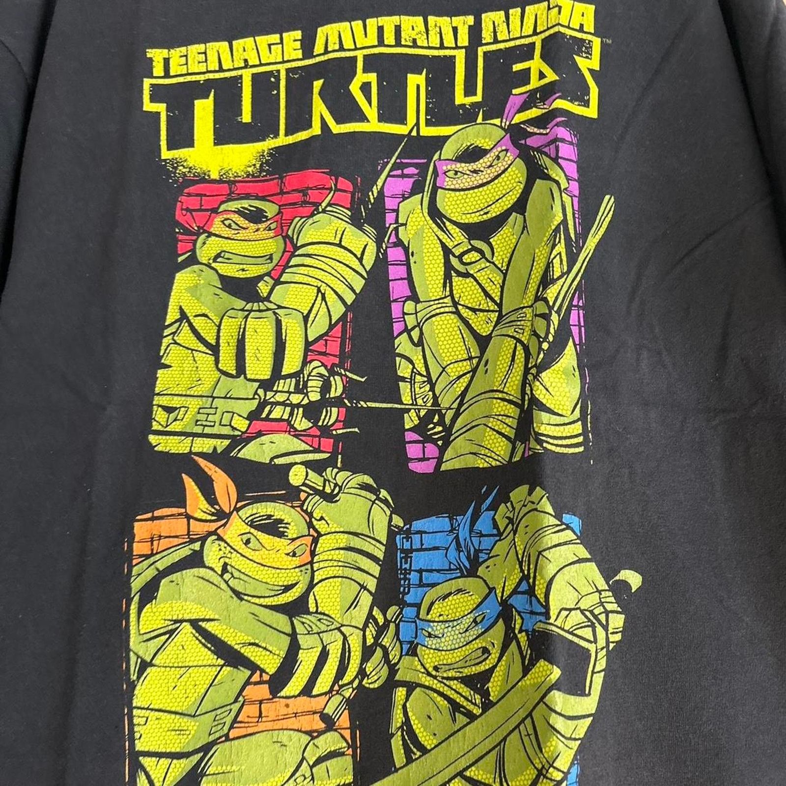 Nickelodeon × Vintage Vintage 2012 Teenage Mutant Ninja Turtles Shirt Size US L / EU 52-54 / 3 - 3 Thumbnail