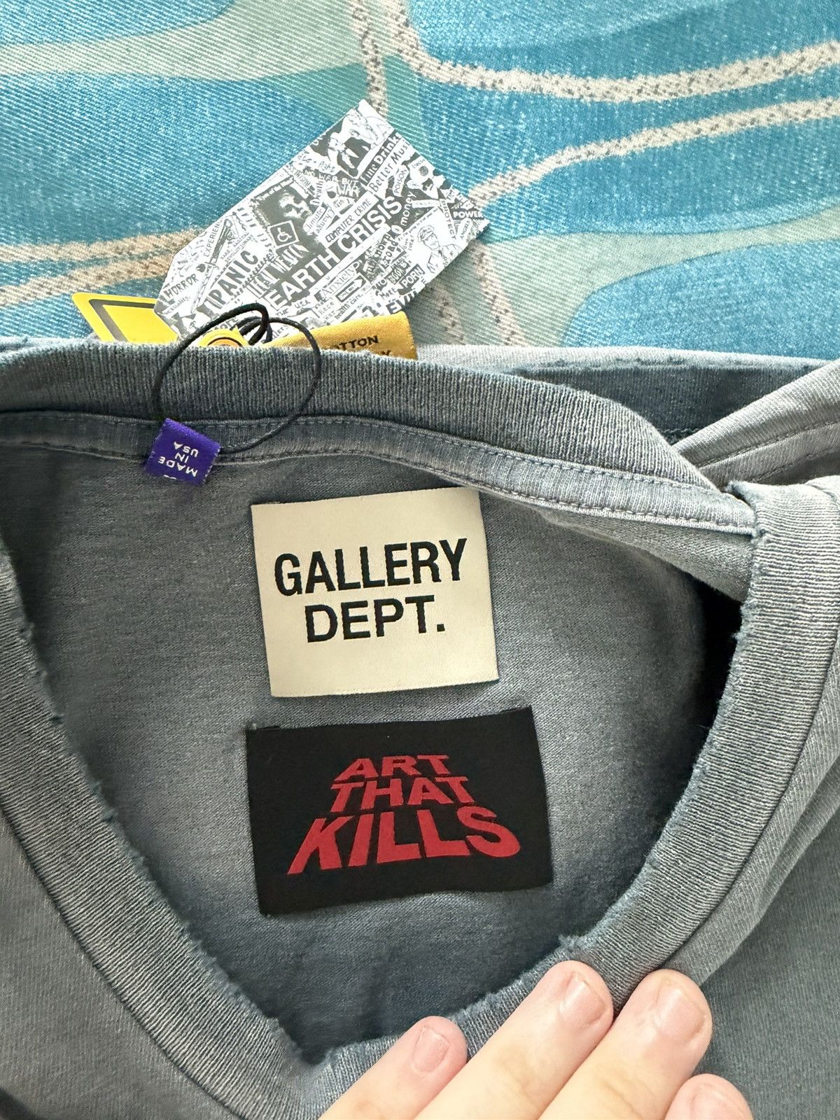 Gallery Dept. GALLERY DEPT 40 YEAR TEE Size US M / EU 48-50 / 2 - 4 Thumbnail