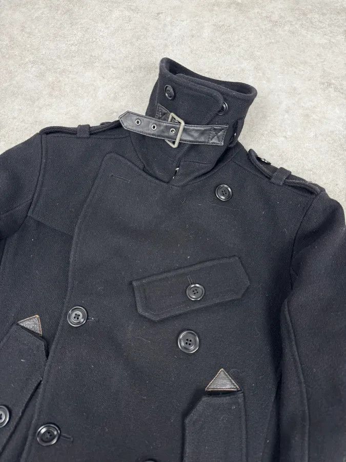 Diesel 2000s Diesel Black Wool Cabana Buttoned Jacket Size US S / EU 44-46 / 1 - 7 Thumbnail