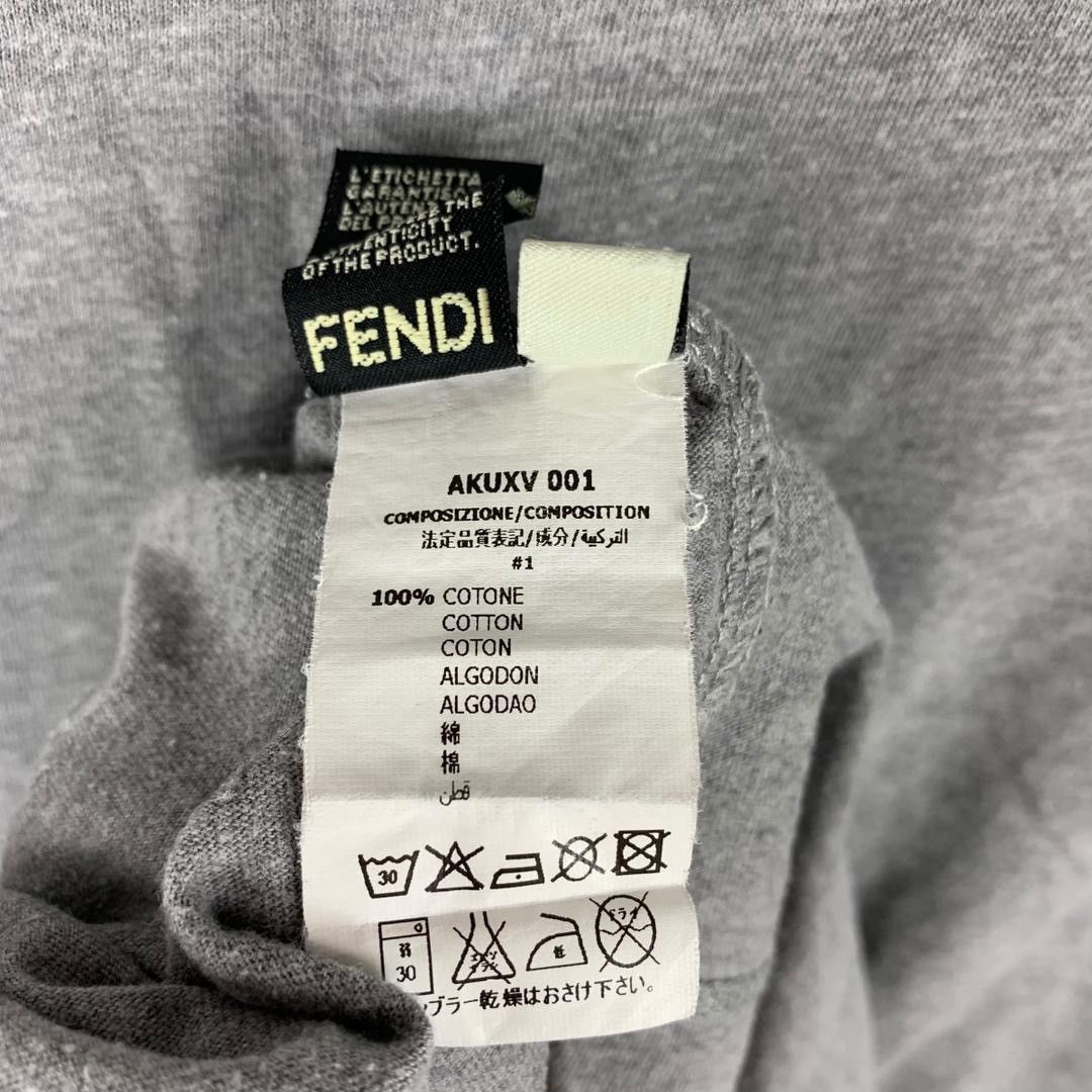 Fendi FENDI Roma big spellout designer tee Size US S / EU 44-46 / 1 - 11 Thumbnail
