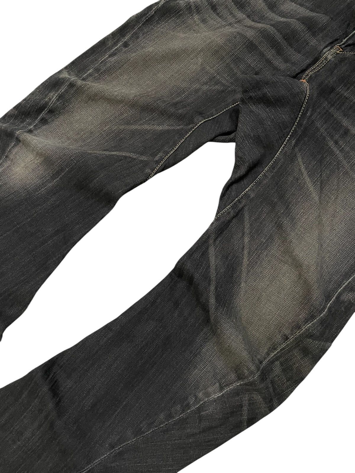 Beauty Beast × Edwin × Japanese Brand Vintage Edwin E Function Engineered Spiral Leg Jeans Size US 30 / EU 46 - 15 Thumbnail