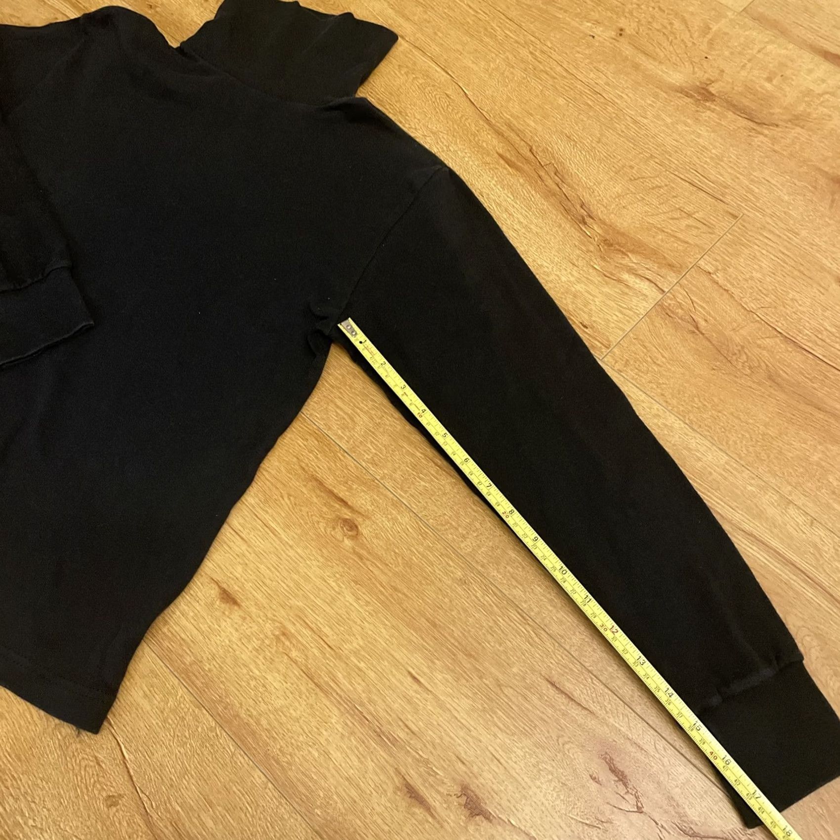 Vintage VINTAGE Meister Ladies Long Sleeve Turtleneck Shirt Top Medium Black USA Blank Shirt Womens Medium Black Meister Shirt Top Size M / US 6-8 / IT 42-44 - 7 Thumbnail