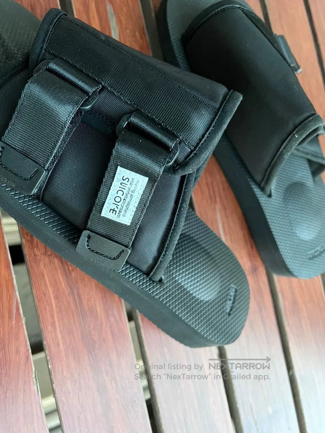 Suicoke Suicoke Kaw-Cab Black V-Sole Slippers US8. Size US 8 / EU 41 - 5 Thumbnail