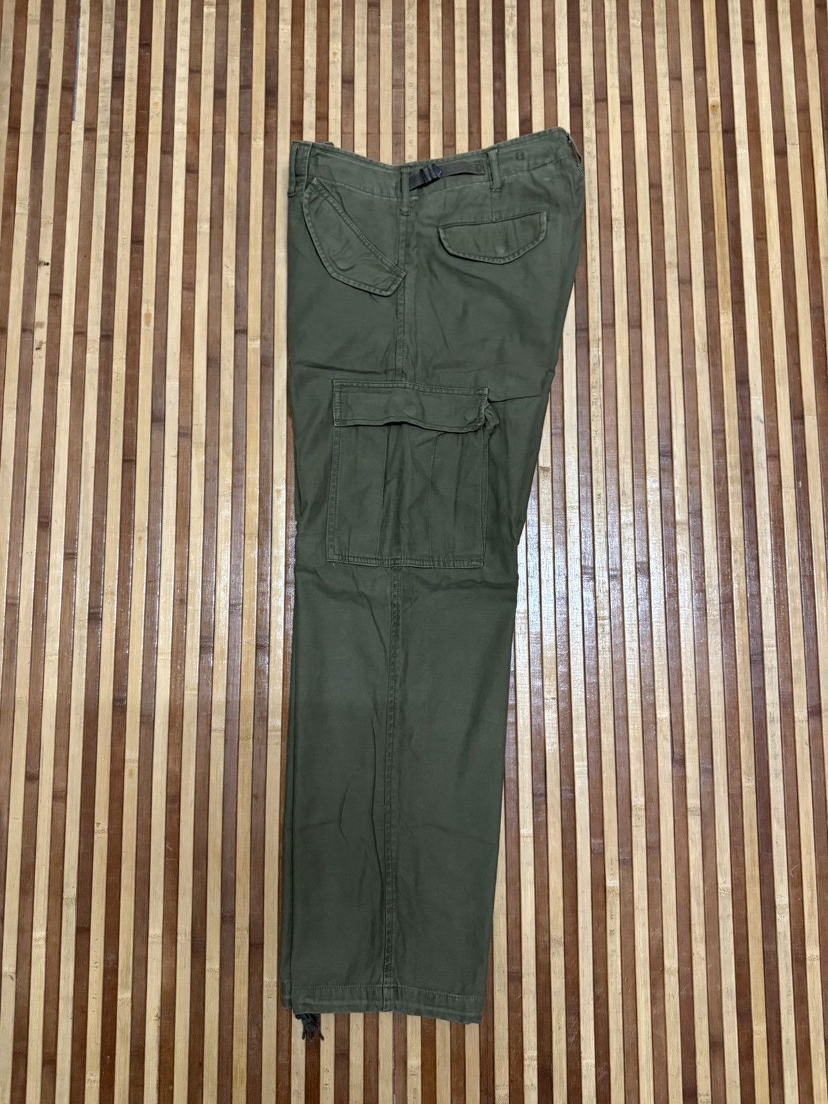Vintage Vintage The World Cargo Back Number Cargo Pants Streetwear Size US 30 / EU 46 - 10 Thumbnail