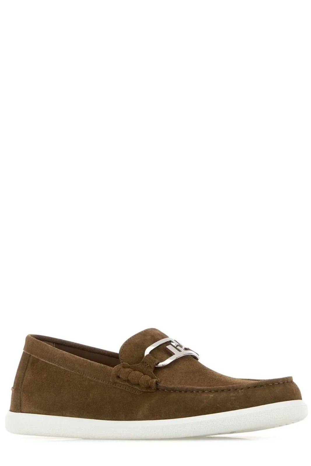 Fendi o1s1wg110526 Fendi O'Lock loafers in Brown Size US 10.5 / EU 43-44 - 1 Thumbnail