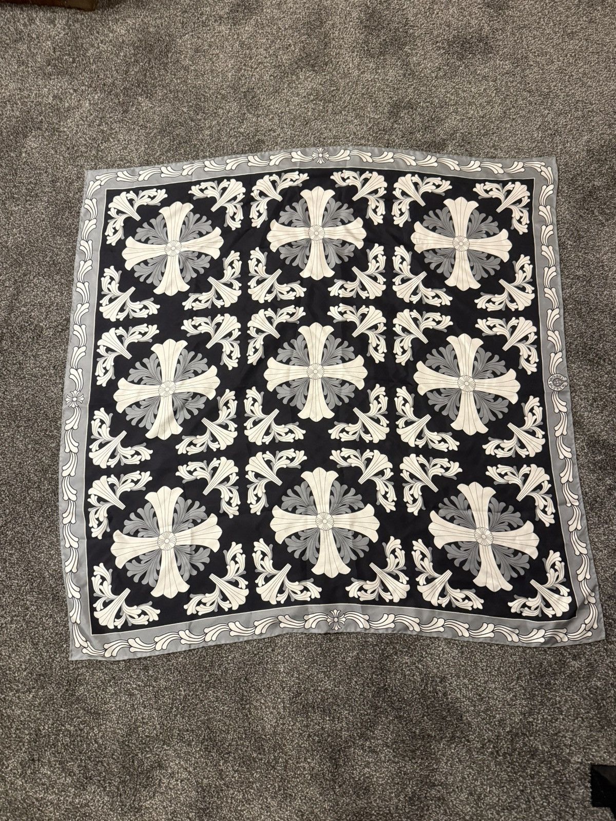 Chrome Hearts Silk chrome hearts scarf Size ONE SIZE - 1 Thumbnail