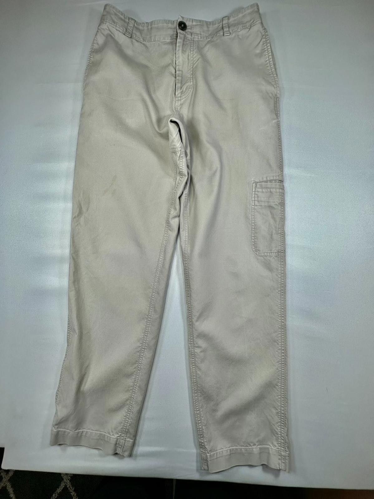 Cos Cos Pleated Straight Leg Carpenter Chinos Brown Mens 34R Size US 34 / EU 50 - 1 Thumbnail