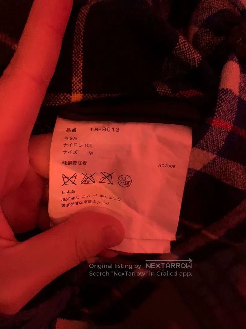 Comme des Garcons Comme Des Garcons Vintage Tweed Checkered Top Size M / US 6-8 / IT 42-44 - 7 Thumbnail