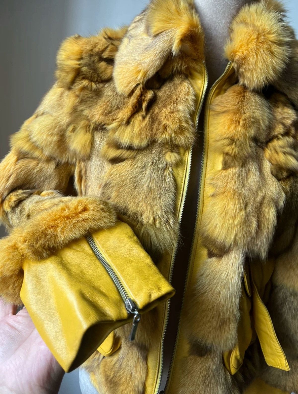 Vintage Fox Fur Vintage Jacket Size S / US 4 / IT 40 - 3 Thumbnail