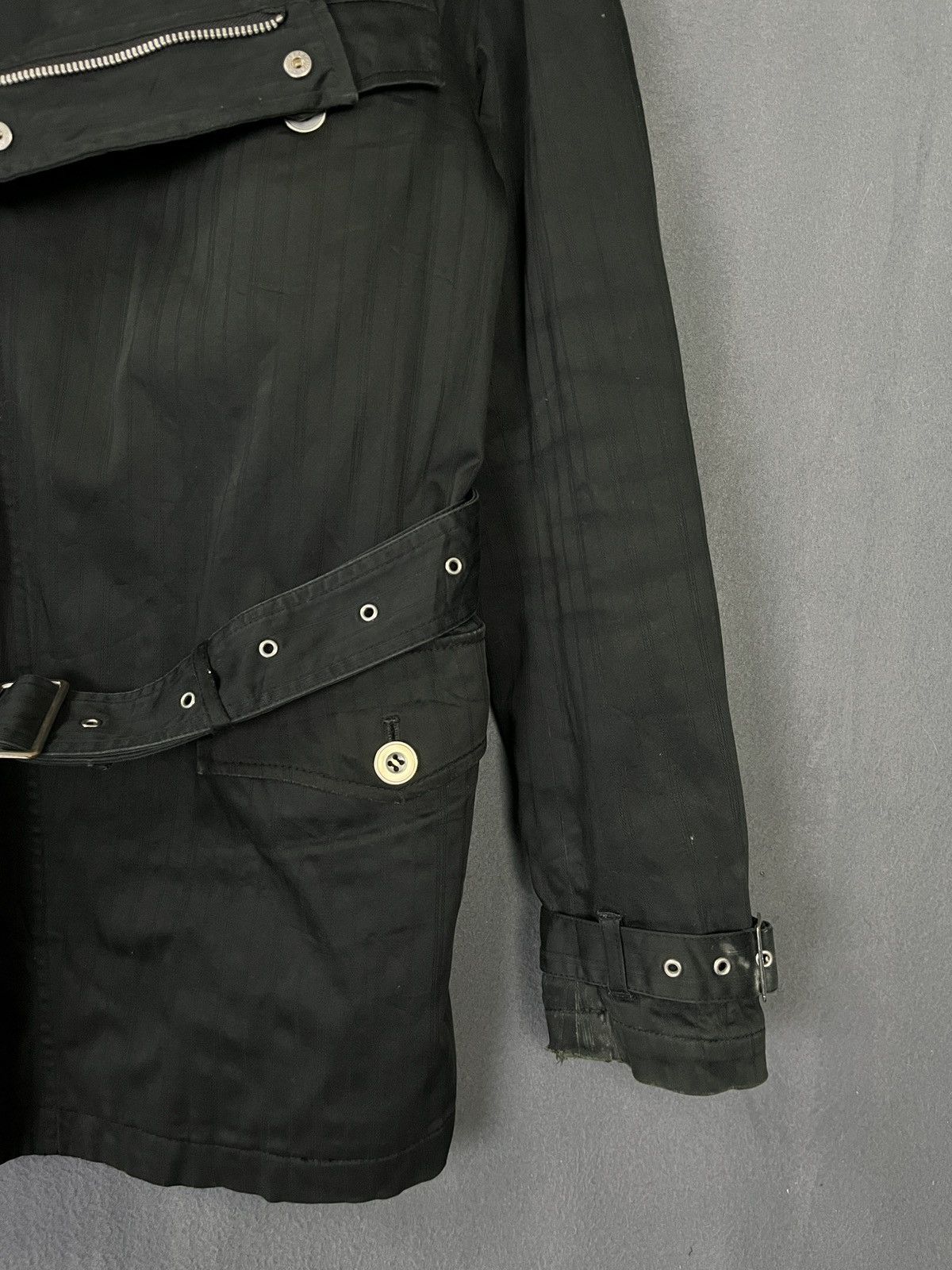 Japanese Brand × Seditionaries × semanticdesign Semantic Design Asymmetrical Bondage Trench Coat Jacket Size US M / EU 48-50 / 2 - 6 Thumbnail