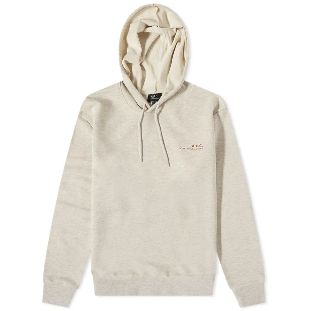 A.P.C. Item Logo Hoodie Size US S / EU 44-46 / 1 - 1 Thumbnail