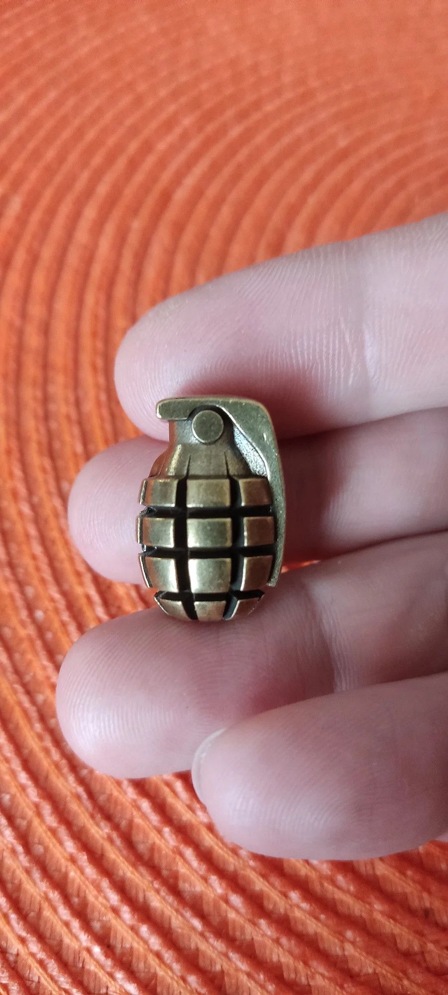 Handmade 3Pcs Skull Grenade Knife Beads Paracord Bead Zipper Umbrella Size ONE SIZE - 8 Thumbnail