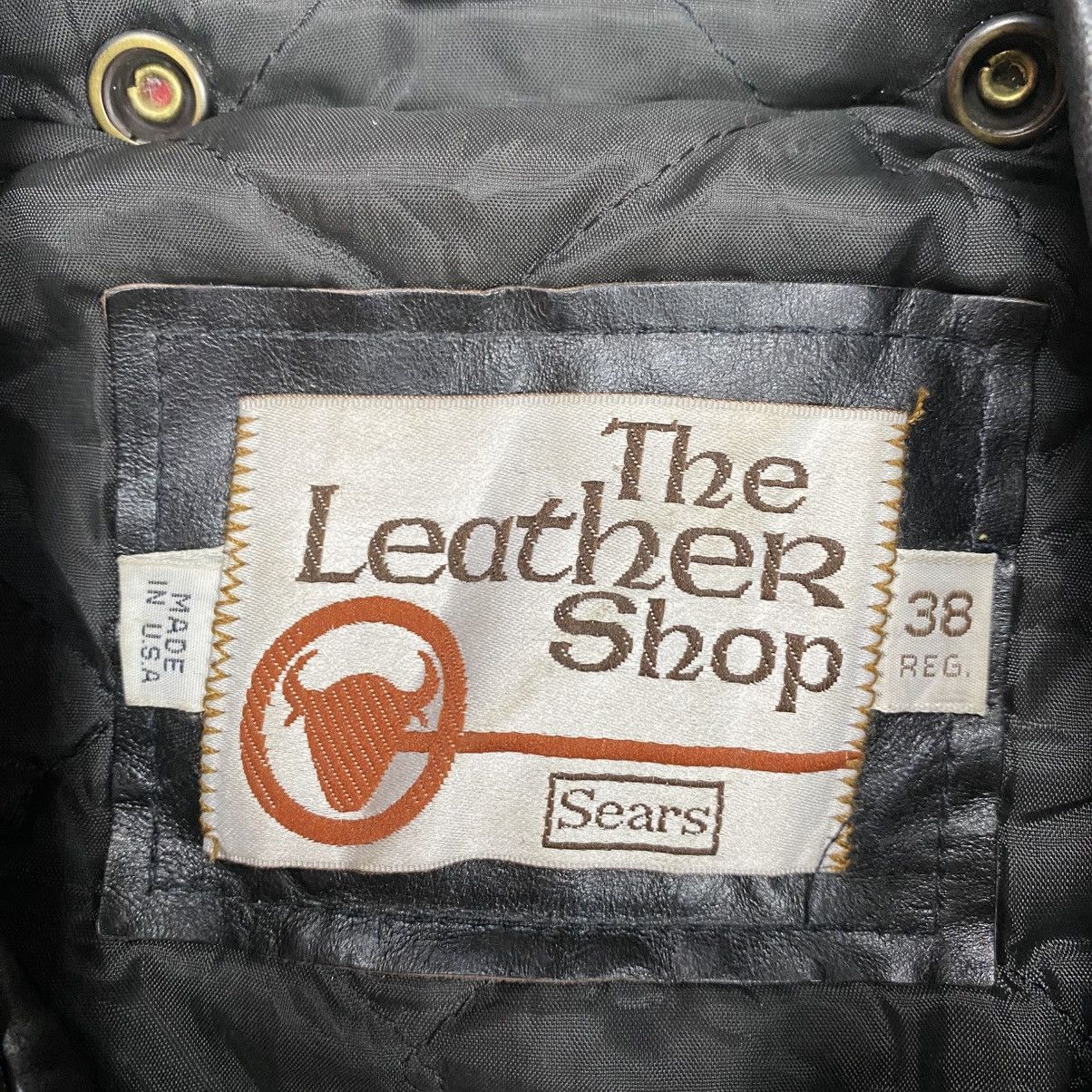 Sears Vintage Sears The Leather Shop Leather Jacket Size US M / EU 48-50 / 2 - 7 Thumbnail