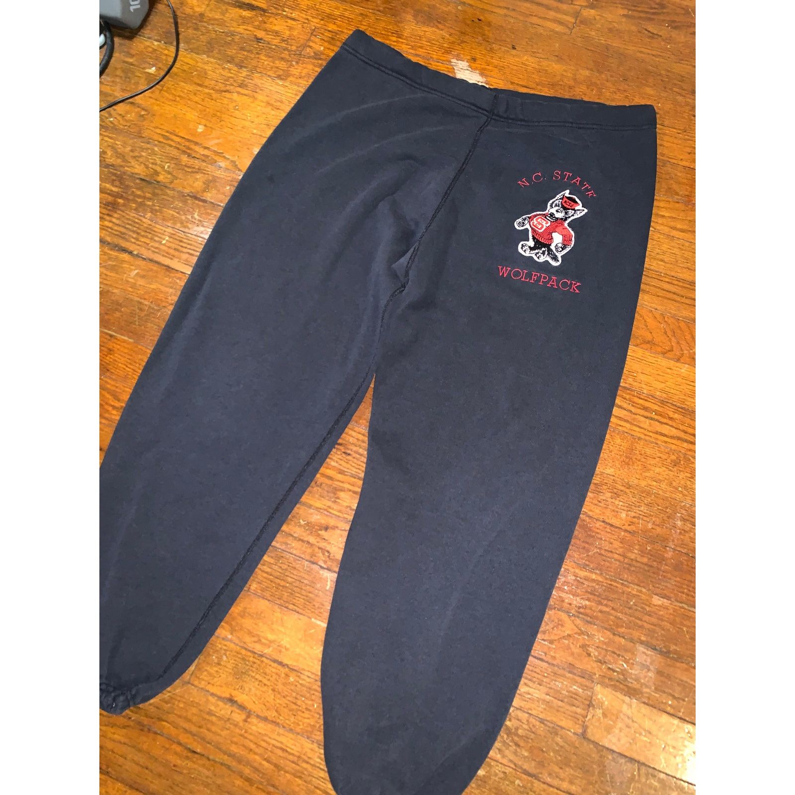 NCAA × Other × Vintage Vtg NC State Wolfpack Sweatpants XL USA Athletic Black NCAA Size US 38 / EU 54 - 4 Thumbnail