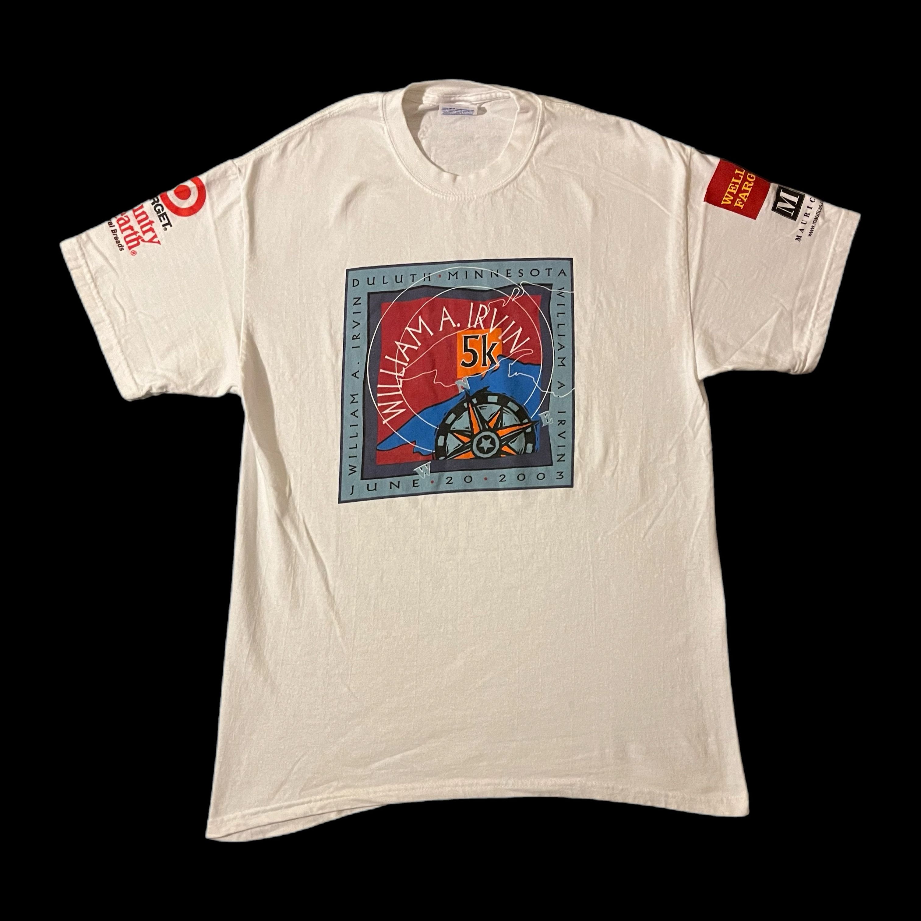 Hanes × Vintage Vintage 00s William A. Irvin Duluth Minnesota 5K Race Tee Size US M / EU 48-50 / 2 - 2 Thumbnail