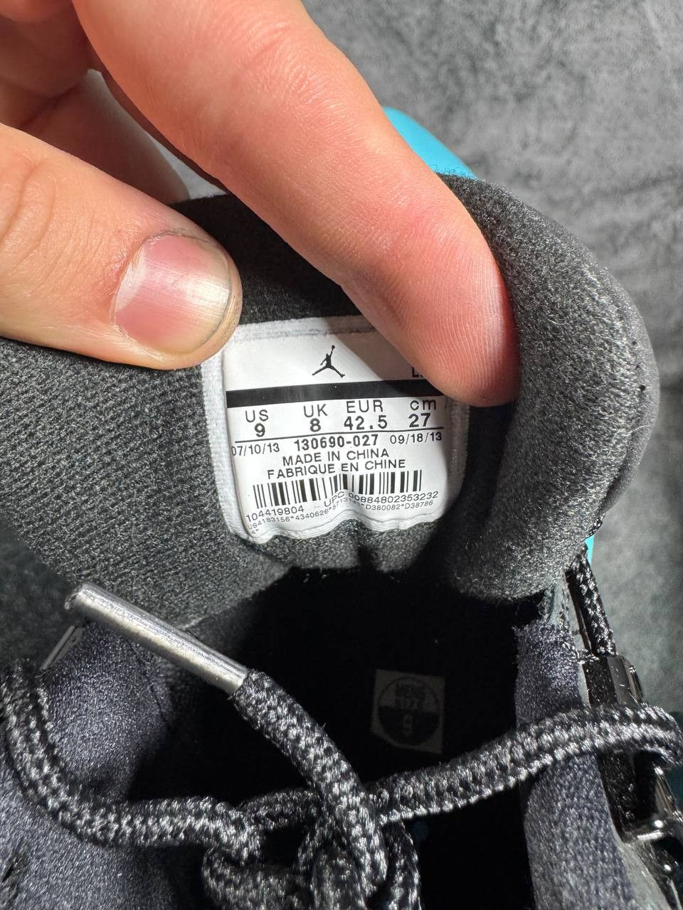 Jordan Brand Size 9 | Jordan 12 Gamma Blue No Box | Brand New Size US 9 / EU 42 - 4 Thumbnail