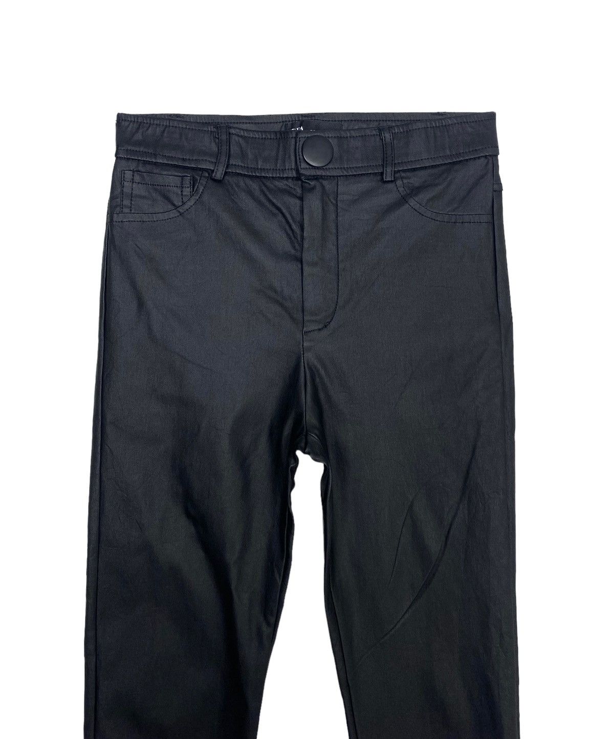 Zara Rare‼️ Zara Elastic Waxed Pants Size 26" / US 2 / IT 38 - 2 Thumbnail