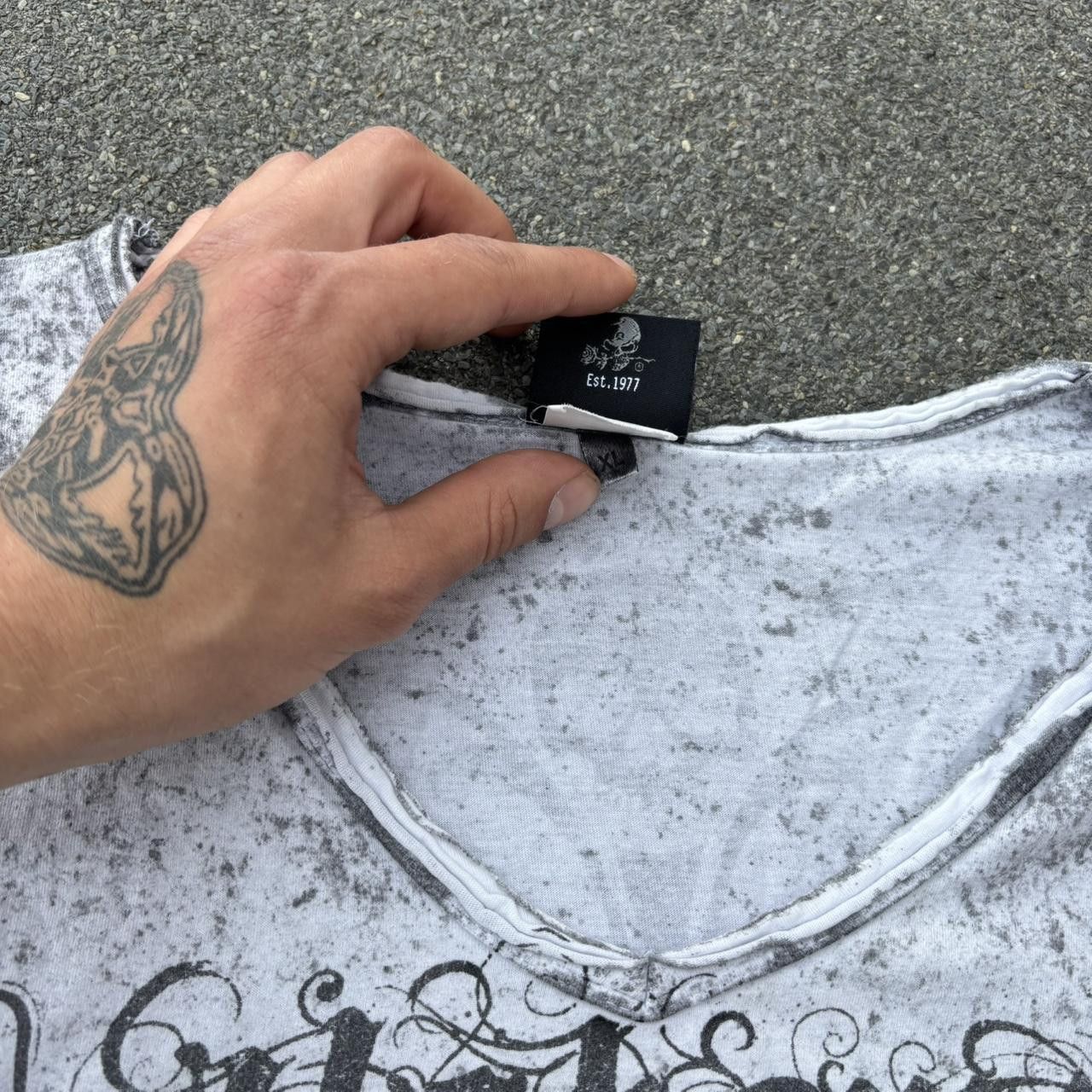 Affliction × Japanese Brand × Vintage Vintage y2k 90s grunge affliction style alchemy t-shirt Size US XL / EU 56 / 4 - 4 Thumbnail