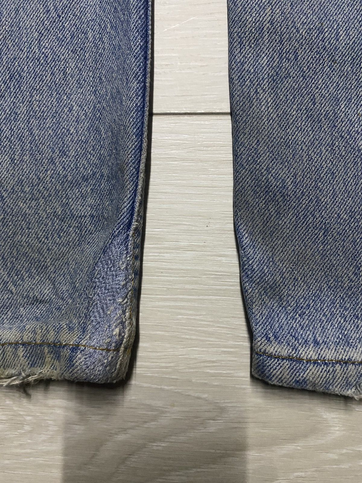 Levi's Vintage Levis 501 Grunge Mud Wash Distressed Jeans Size US 28 / EU 44 - 8 Thumbnail