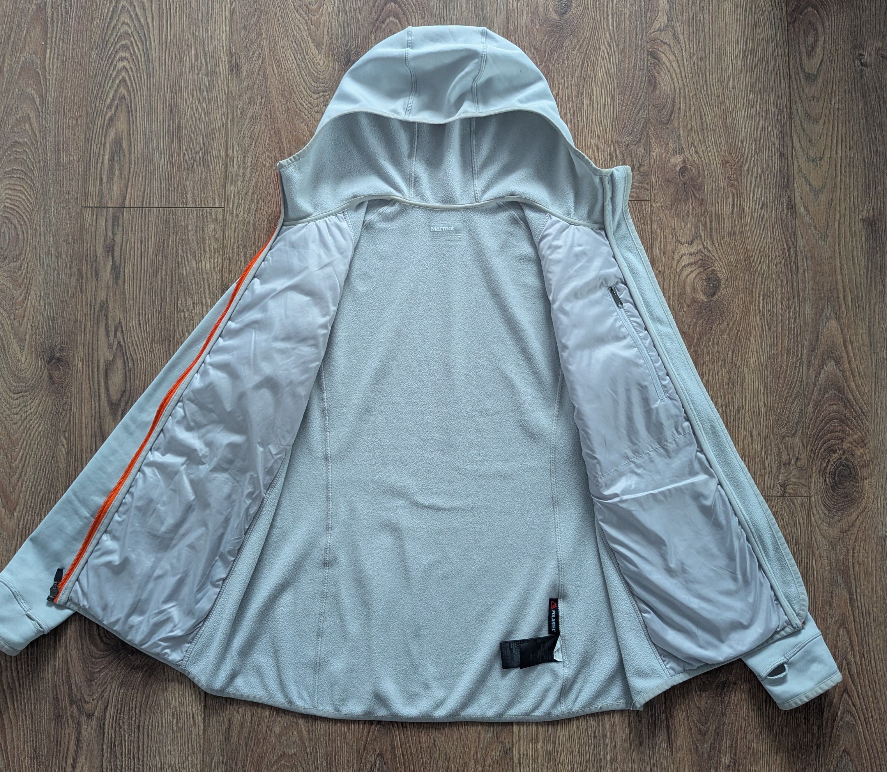 Marmot Marmot Polartec Women's Hooded Jacket SizeL Outdoor Trekking Size L / US 10 / IT 46 - 10 Thumbnail