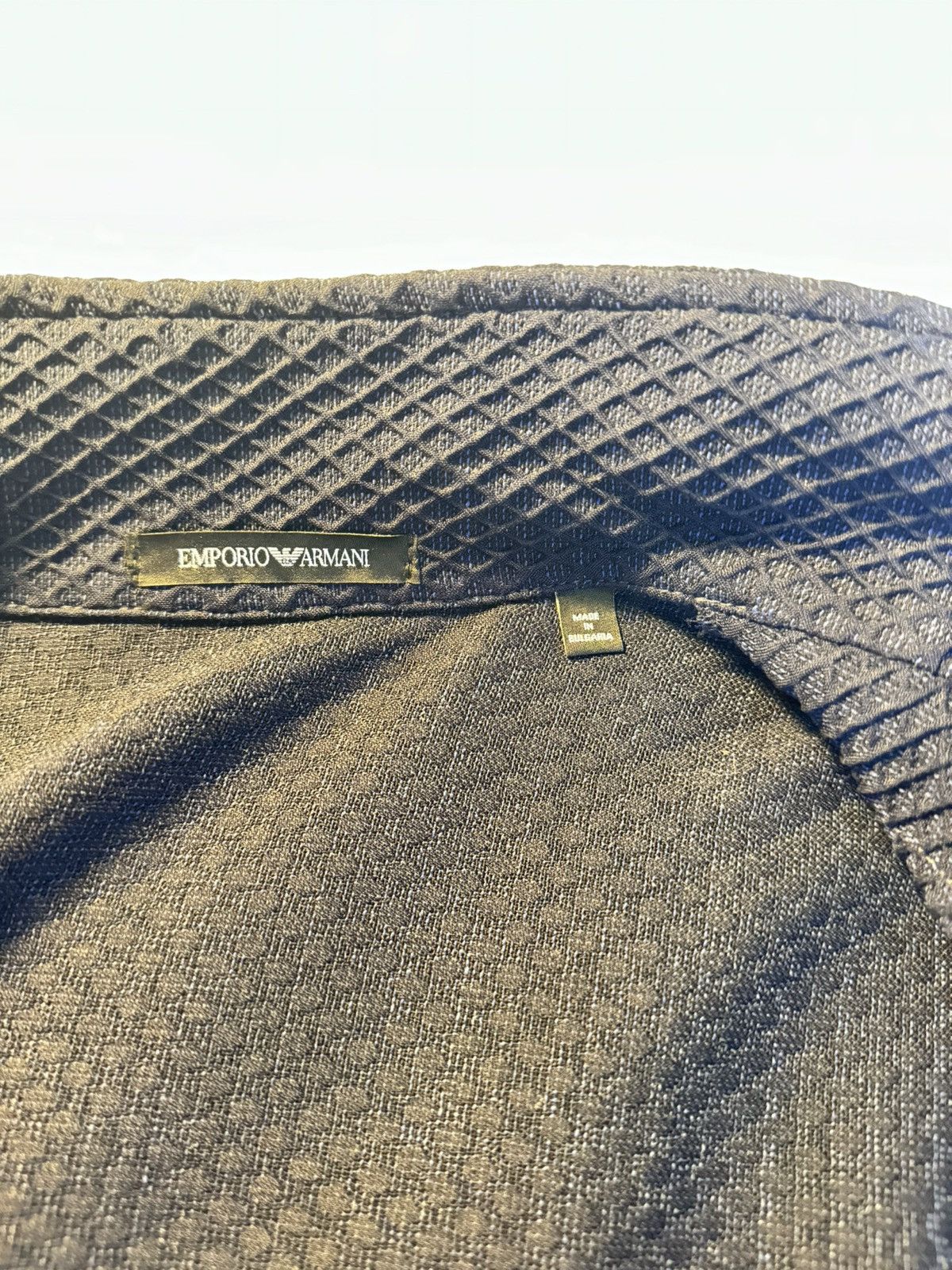 Emporio Armani Emporio Armani Honeycomb Bomber Size US L / EU 52-54 / 3 - 6 Thumbnail