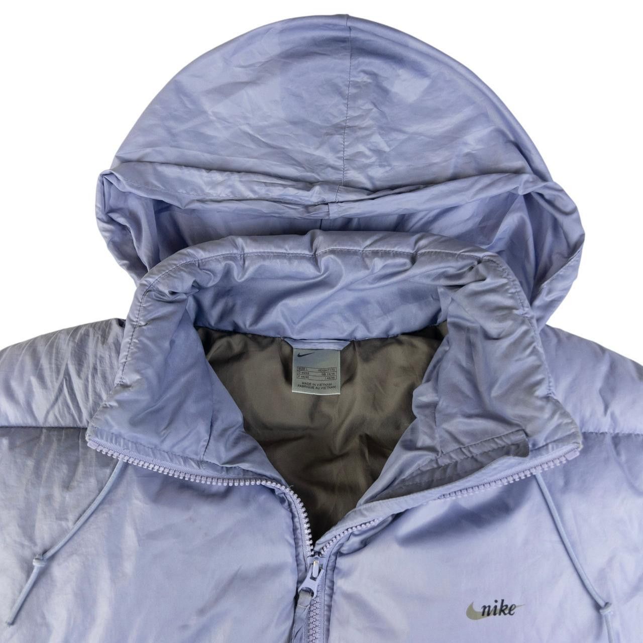 Nike Vintage Nike Zip Up Puffer Jacket Women's Size L Size L / US 10 / IT 46 - 3 Thumbnail