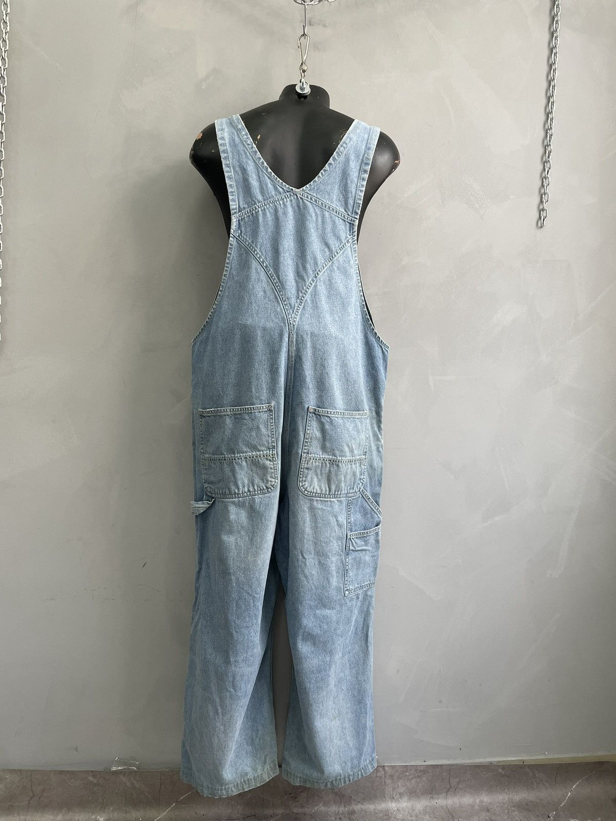 Carhartt Distressed overall Carhartt fashion pants carpenter y2k Size US 36 / EU 52 - 8 Thumbnail