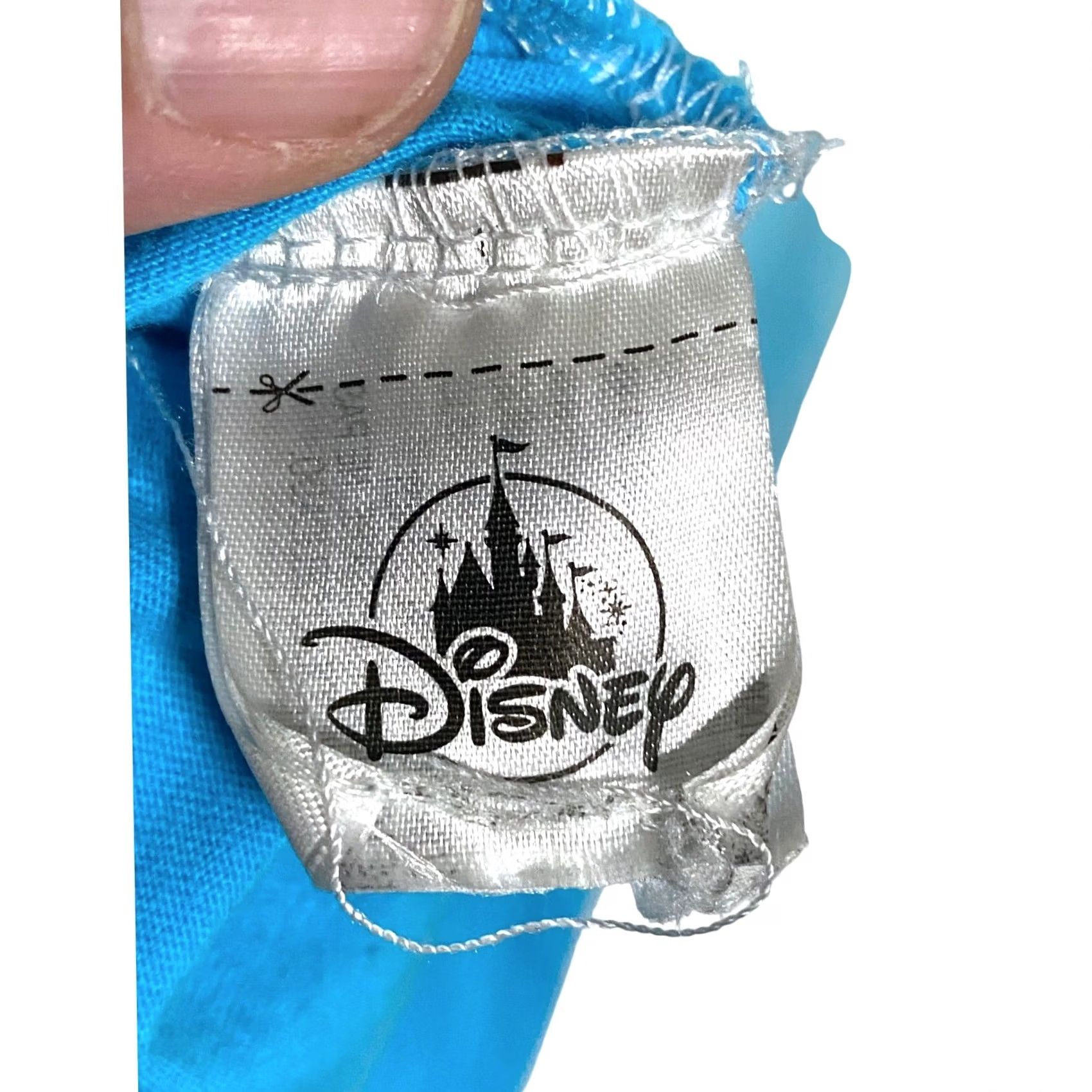 Disney VINTAGE Disney Shirt Mens S Blue Mickey Mouse Spell Out White Ombre Tie Dye Retro Size US S / EU 44-46 / 1 - 5 Thumbnail
