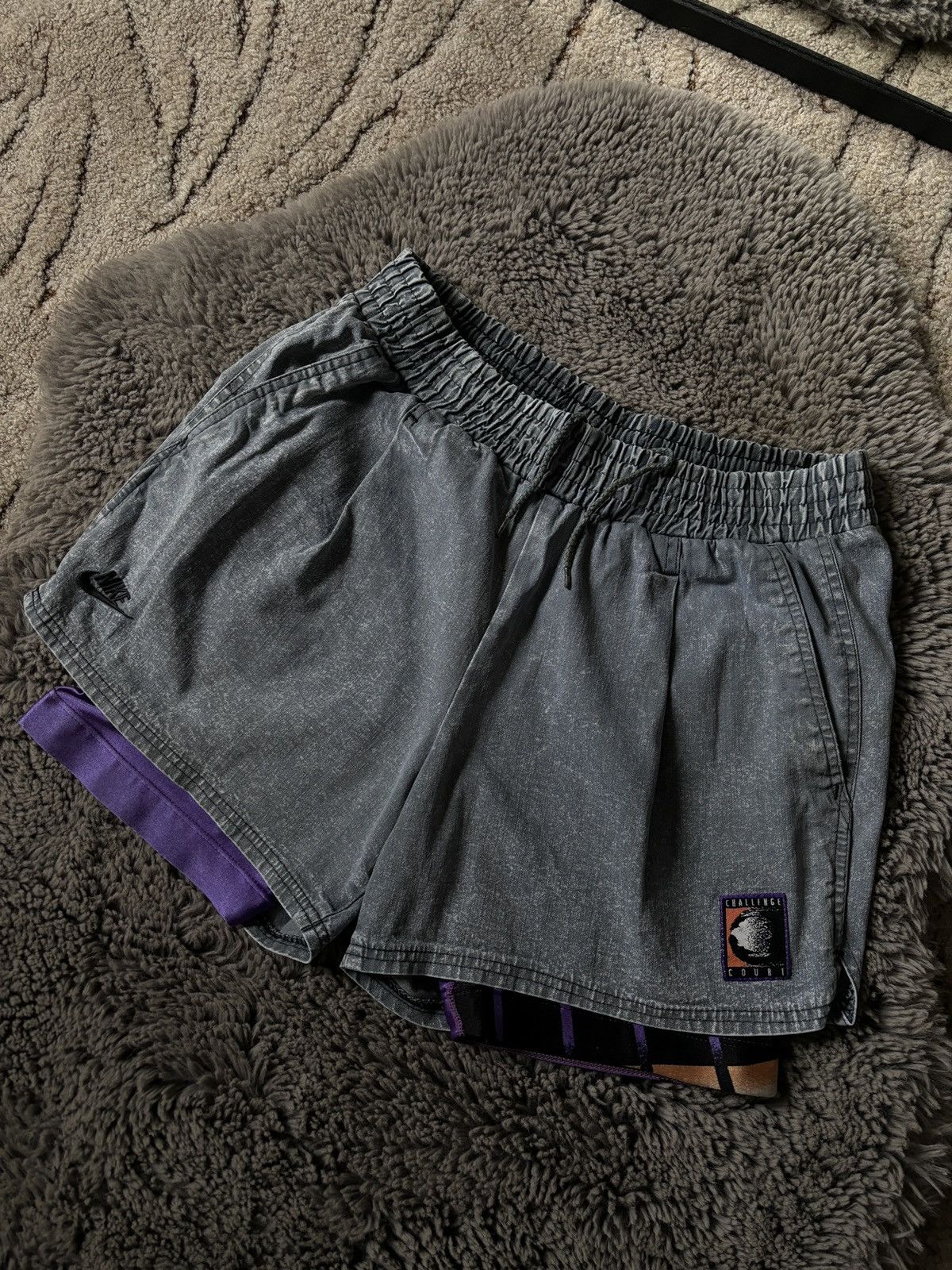 Nike × Vintage Nike Challenge Court Andrea Agassi vintage 80s shorts Size US 32 / EU 48 - 4 Thumbnail