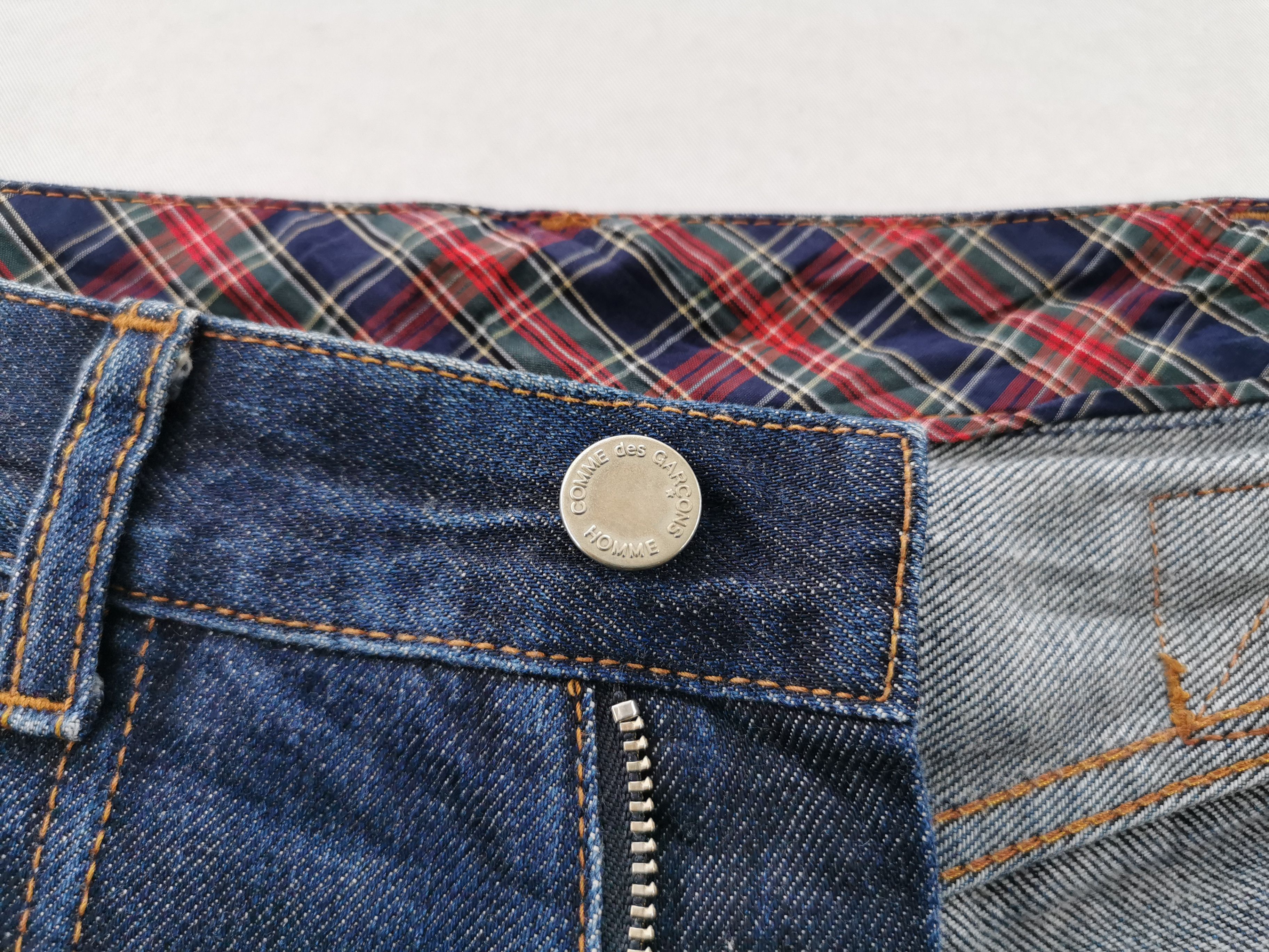 Comme des Garcons Vintage 90s Comme Des Garcons Back Buckle Denim Size 34 Size US 34 / EU 50 - 7 Thumbnail