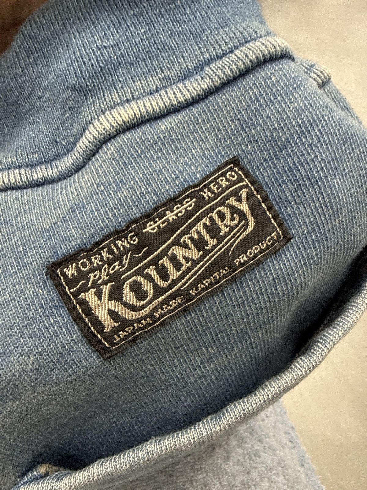 Kapital Kapital Indigo Flare Sweatpants Size Large Size US 32 / EU 48 - 5 Thumbnail