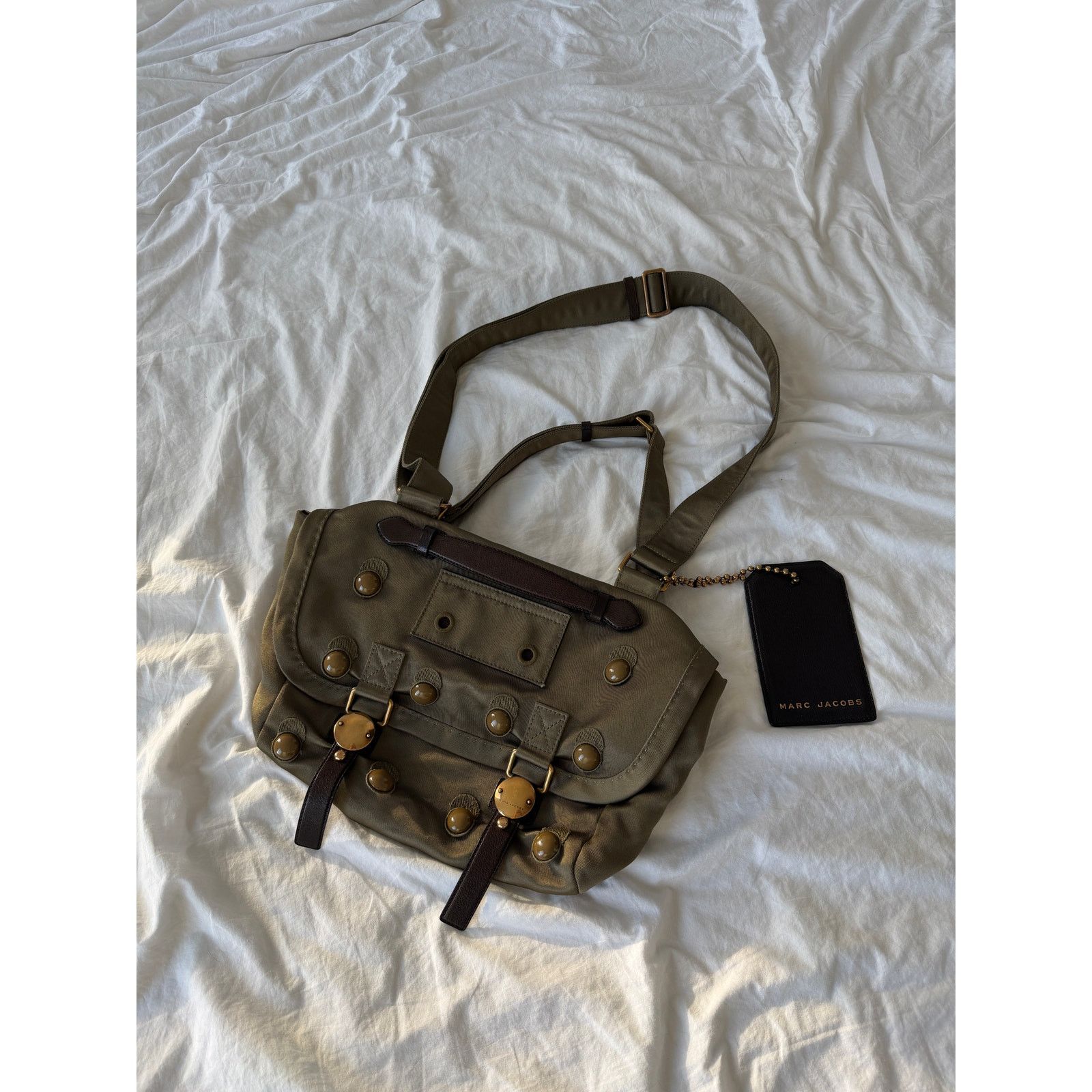 Marc Jacobs Marc Jacobs Trooper Army Green Crossbody Bag SS15 Size ONE SIZE - 2 Thumbnail