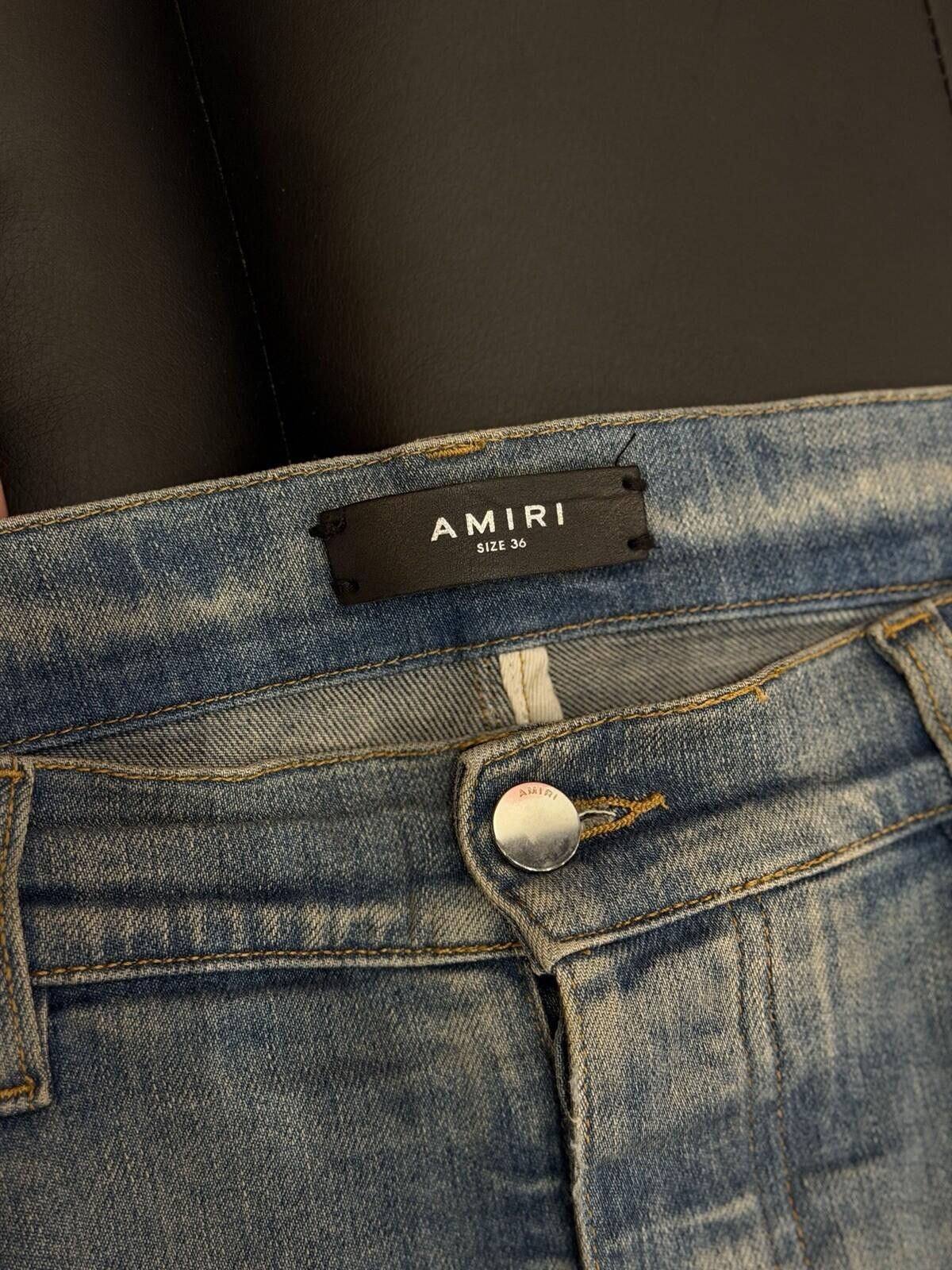Amiri Size 36 - Amiri Blue Color Patch Jeans 100% Authentic Size US 36 / EU 52 - 8 Thumbnail