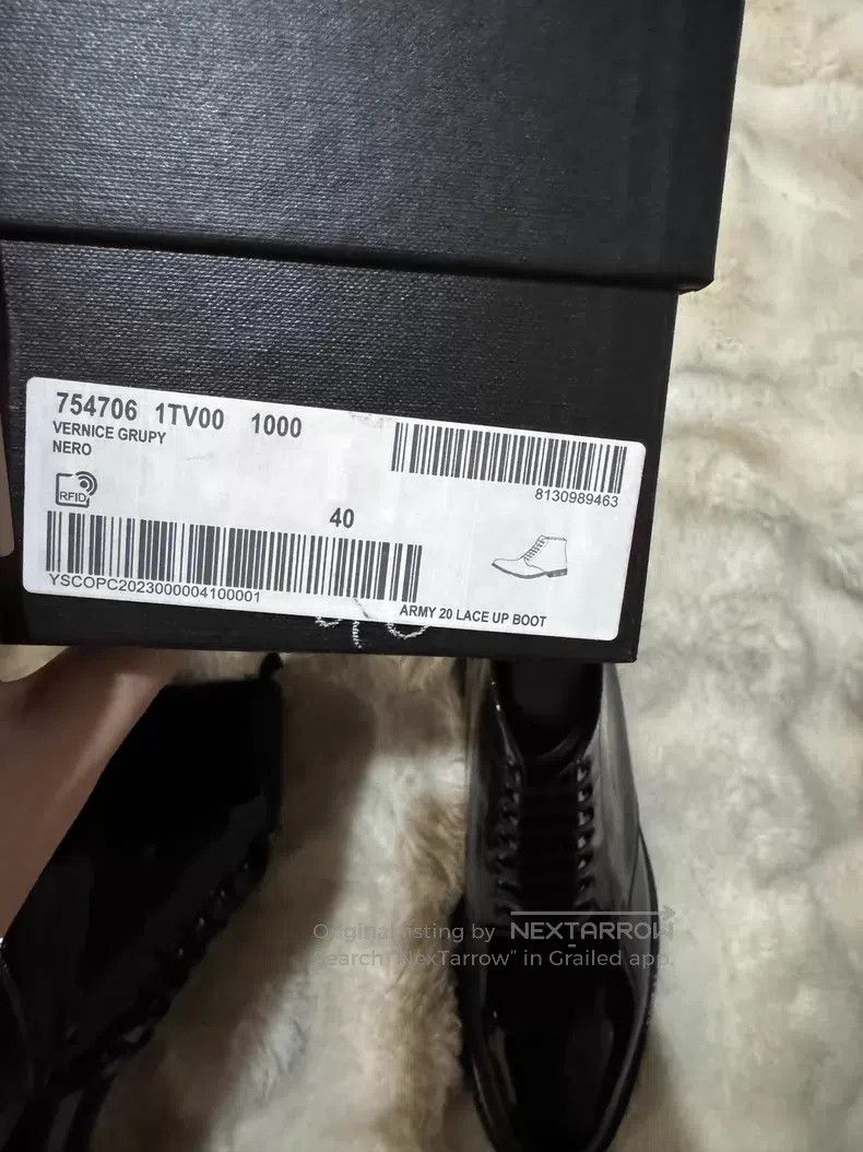 Saint Laurent Paris Saint Laurent Paris Men's Laced Boots Size US 7 / EU 40 - 8 Thumbnail