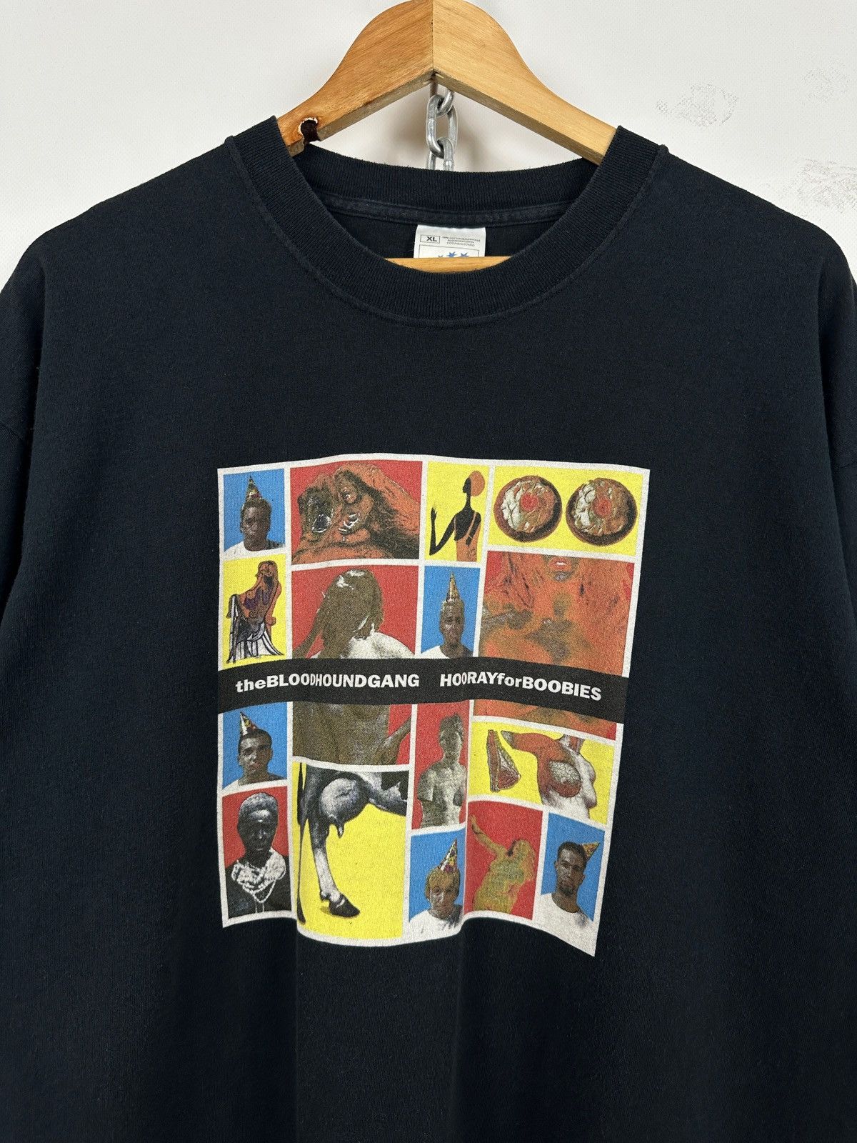 Band Tees 2000 Vintage The Bloodhound Gang Hooray For Boobies T-Shirt Size US XL / EU 56 / 4 - 7 Thumbnail