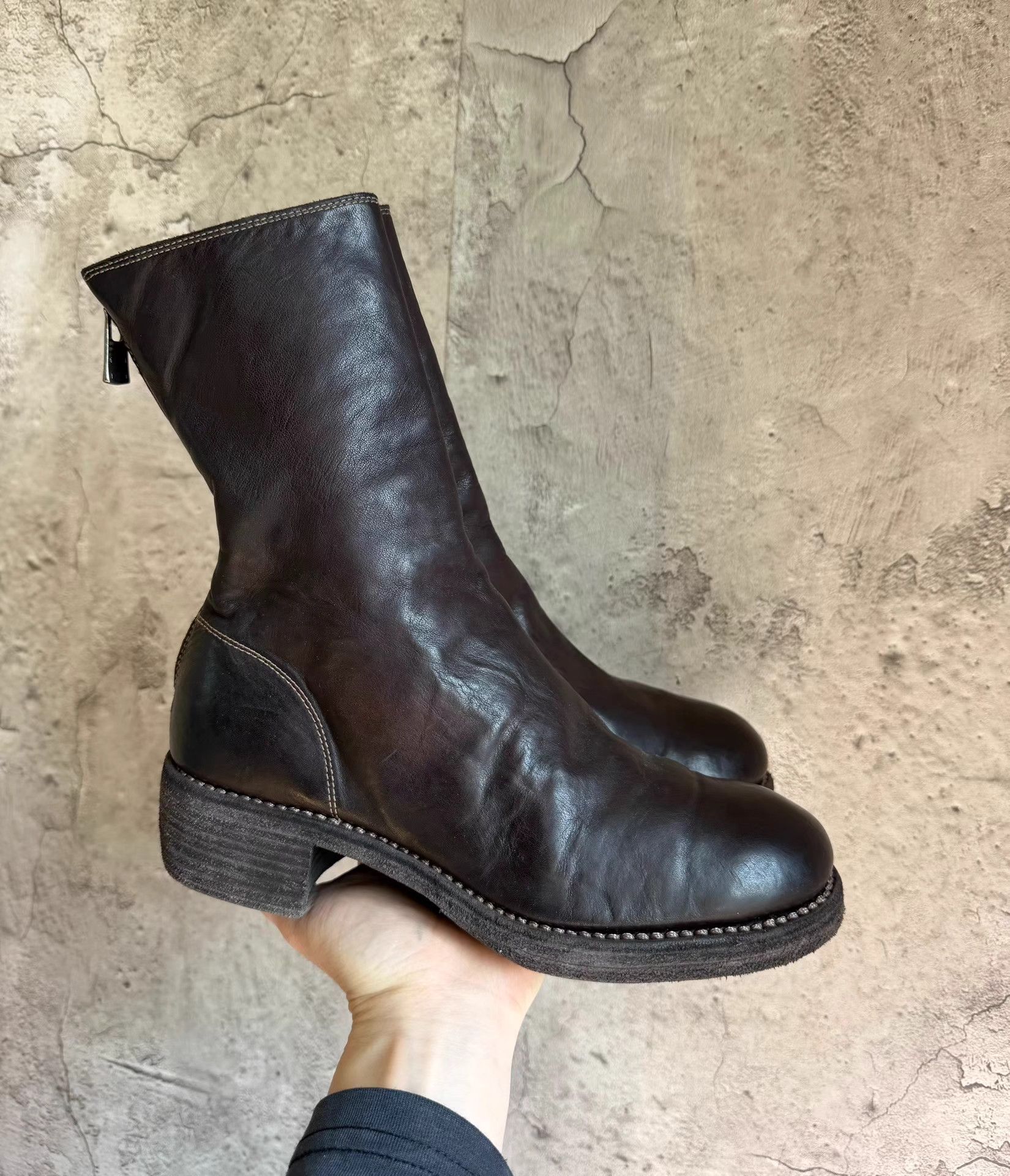 Guidi Guidi 788z Back Zip Boots K25 Size US 9 / IT 39 - 1 Thumbnail