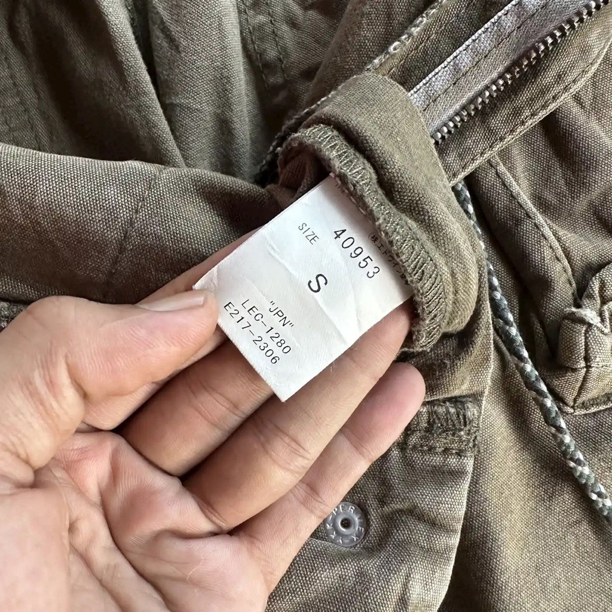 Vintage VINTAGE LEE DOUBLE KNEE TROUSERS FADED DRAWSTRING WAIST PANT Size US 33 - 9 Thumbnail